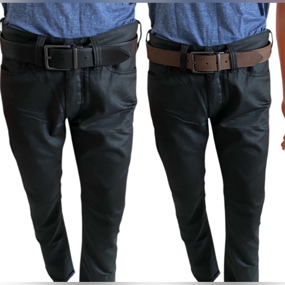 Officin Artigiana reversible leather belt-Made In Italy